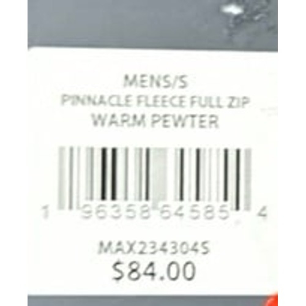 Men's VRST Warm Pewter Pinnacle‎ Fleece Full Zip Hoodie Athletic Jacket - Small - Picture 5 of 5